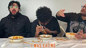 three amateurs learn asian techniques