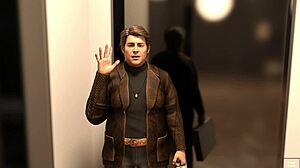 anime babe's eyes closed vs. intense group fuck in sauna