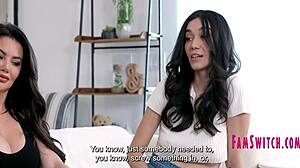 In this taboo fantasy, the family engages in a wild foursome with uncles and in-laws.