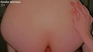Thick Goth Girl's Huge Ass Virgin Hole Fucked!