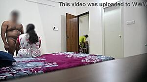 Oh no, the maid got caught fucking the wife in the bedroom!