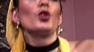 Brunette Mature Woman In Stockings Gets Ass Fingered And Pussy Fucked