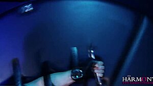 Harmony Vision Busty Dominatrix Fucks Birdman with Bondage and Cumshot