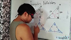 Intense Trigonometry Lesson Turns Sexual for University Student