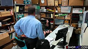 Shoplifting Teen 18+S Hairy Pussy Fucked By Mall Cop