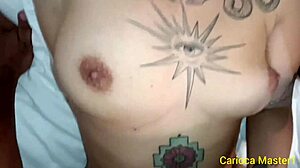 Hot Novinha Gets Big Black Cock in Interracial Anal Orgy