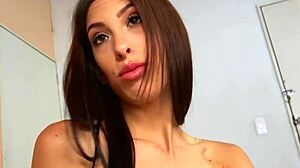 amateur latina deep anal riding sloppy blowjob on big cock american