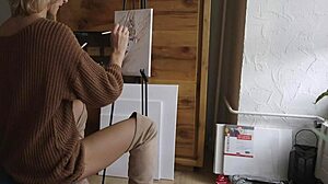 painting a pussy flower