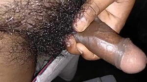 Hot And Steamy Scene In The Indian Bathroom With A Big Black Man Relaxing And Enjoying The Space