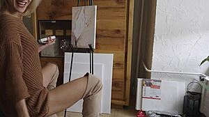 painting a pussy flower