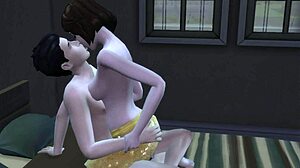 Did son fuck stepmom on the table? Yes, he did!