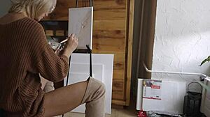 painting a pussy flower