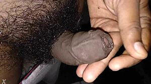 Hot And Steamy Scene In The Indian Bathroom With A Big Black Man Relaxing And Enjoying The Space