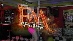 Bela India Prime gets banged in a wild salon group sex