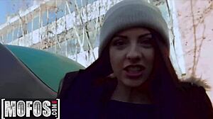 Italian Teen Rebecca Volpetti's Public Ass Fuck