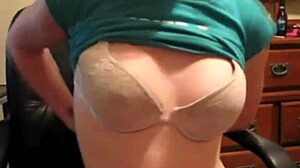 Tiny Redhead Teen Slut Shows Small Tits On Cam Closeup