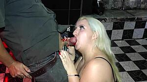 Bela India Prime gets banged in a wild salon group sex