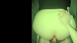 Thick Goth Girl's Huge Ass Virgin Hole Fucked!