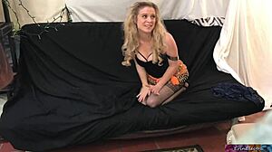 caught webcaming while babysitting - erin electra