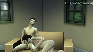 Did son fuck stepmom on the table? Yes, he did!