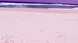 Safada me fez um boquete na praia na frente dos bainhistas