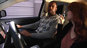 Young Teen Sucks Big Black Cock Deeply