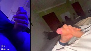 look at this huge cock i'm stroking solo