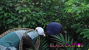 drama time outdoor fuck with local africans caught in the bush