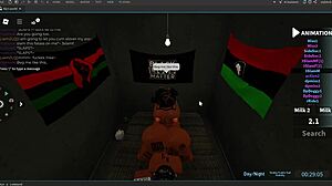 Pawg ass taking dick in lesbian scene.