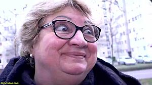 Extreme fat belly ugly grandma hard fucked