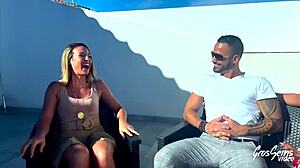 Vittoria and Pam, Two Goddesses, Share One Dick