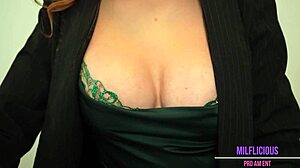 working from home w busty redhead stepmom jessica aaren intro extended