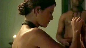 Laura Surrich slave gets anal in Spartacus scene