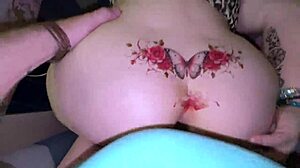 a mature milf gazed out the window, then got help with some passionate sex