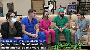 doctor canada flips script on doctor channy crossfire during medical exam, ends up examining his doctor at guysgonegynocom