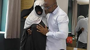 African Muslim Wife Afrodita Kweme Gets Creampied!