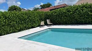 Hot Neighbor Lily Phillips Fucked In Backyard