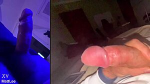 look at this huge cock i'm stroking solo