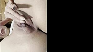 We had fun masturbating with dildos