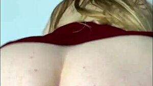 Busty blonde craves attention with amazing big tits 😍