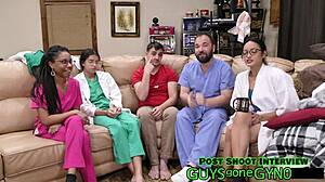 doctor canada flips script on doctor channy crossfire during medical exam, ends up examining his doctor at guysgonegynocom