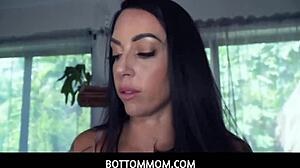 stepmom gets horny after morning fuck with stepson