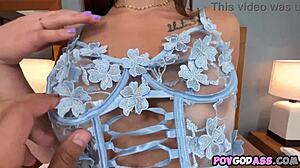 mae milano's fat ass loves rough pov fucking 😈