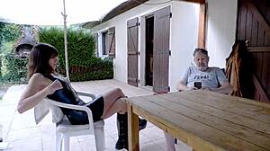 Trio With The Producer And The Colombian Housekeeper Anal Squirt