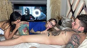 I Make Two Horny Latinas Suck My Cock At The Same Time - Blakeproductions