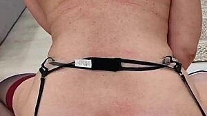 Planted on huge dick, little princess cums instantly