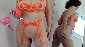 overwhelmed by swollen pussy pumping sensation