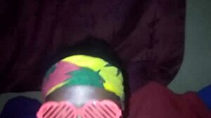 Big Black Cock Gets Sloppy Blowjob from Bbw Ending in Huge Facial