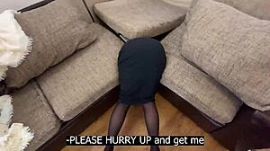 stepmother stuck in couch 😅