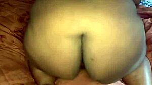 Pregnant BBW Trying Out New Toy on Her Creamy Pussy